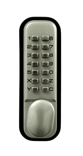 dørkodepanel med numerisk tastatur